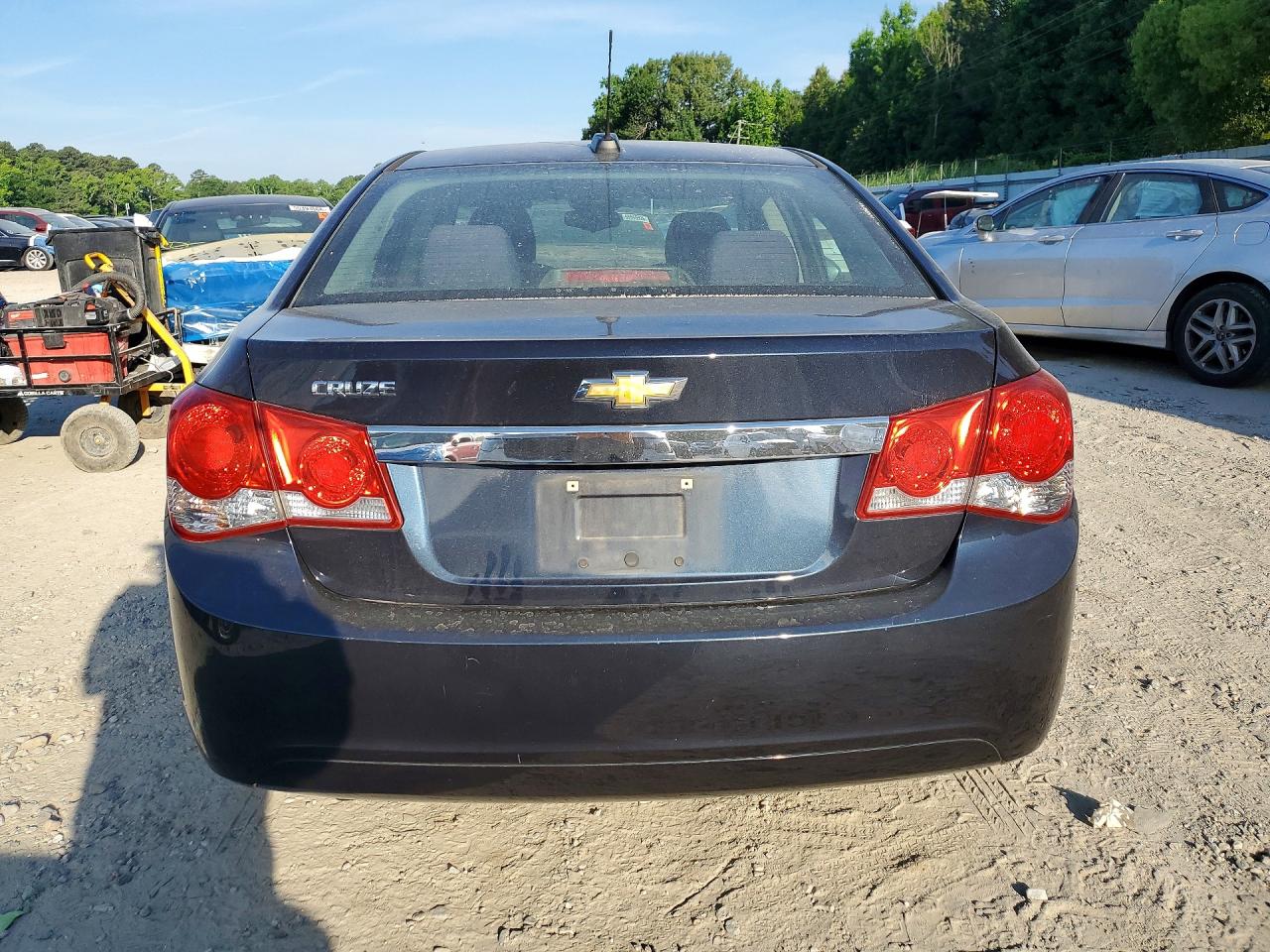 2015 Chevrolet Cruze Ls Black vin: 1G1PA5SH6F7151333