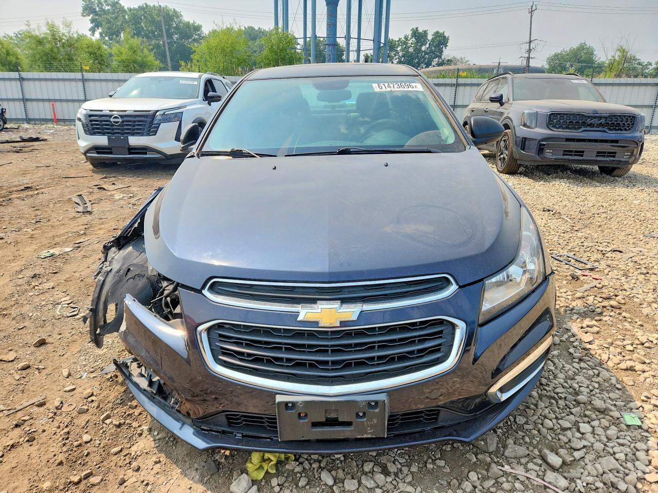 2015 Chevrolet Cruze Ls Blue vin: 1G1PA5SH6F7226581