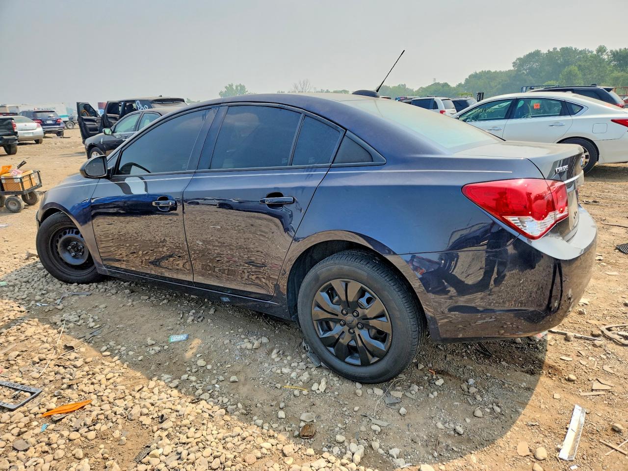 2015 Chevrolet Cruze Ls Blue vin: 1G1PA5SH6F7226581