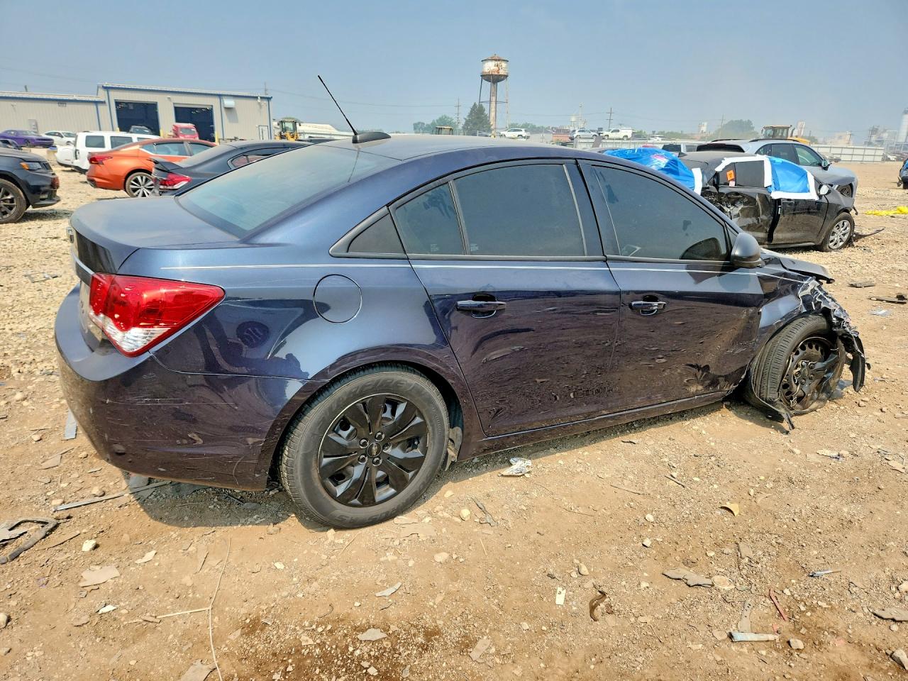2015 Chevrolet Cruze Ls Blue vin: 1G1PA5SH6F7226581
