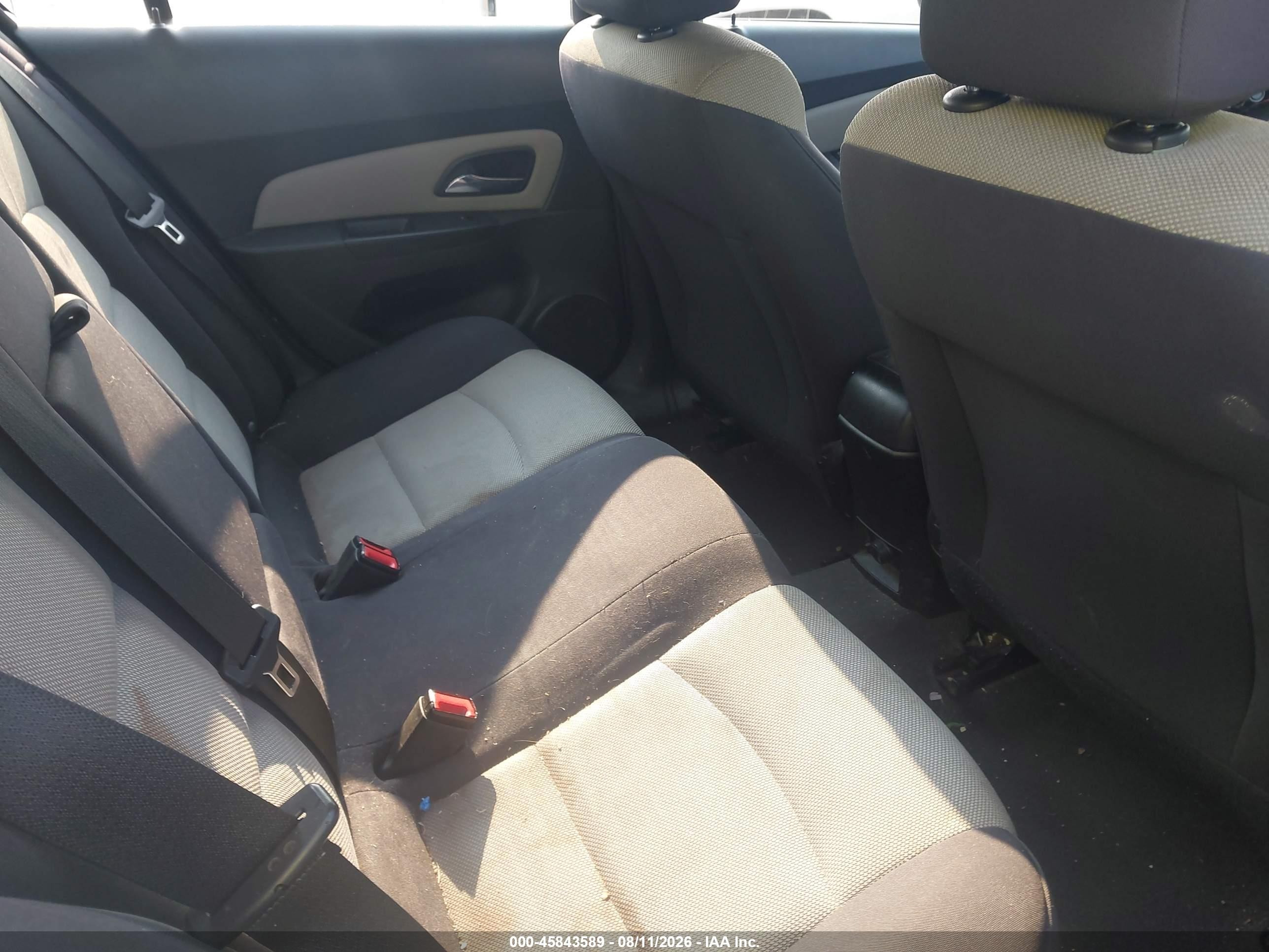 2013 Chevrolet Cruze Ls Auto White vin: 1G1PA5SH7D7131802