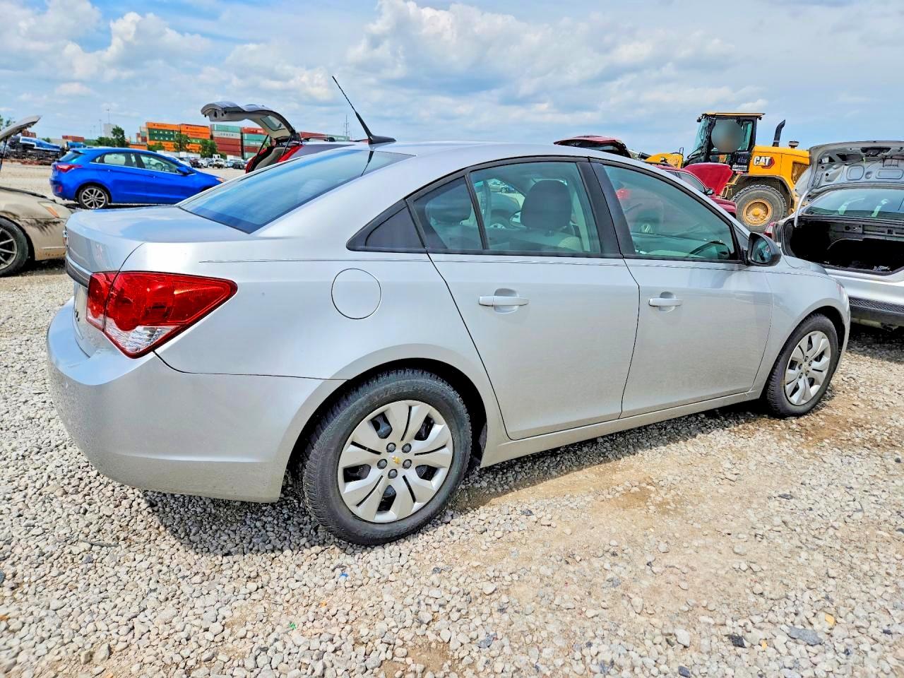 2013 Chevrolet Cruze Ls Silver vin: 1G1PA5SH7D7136076