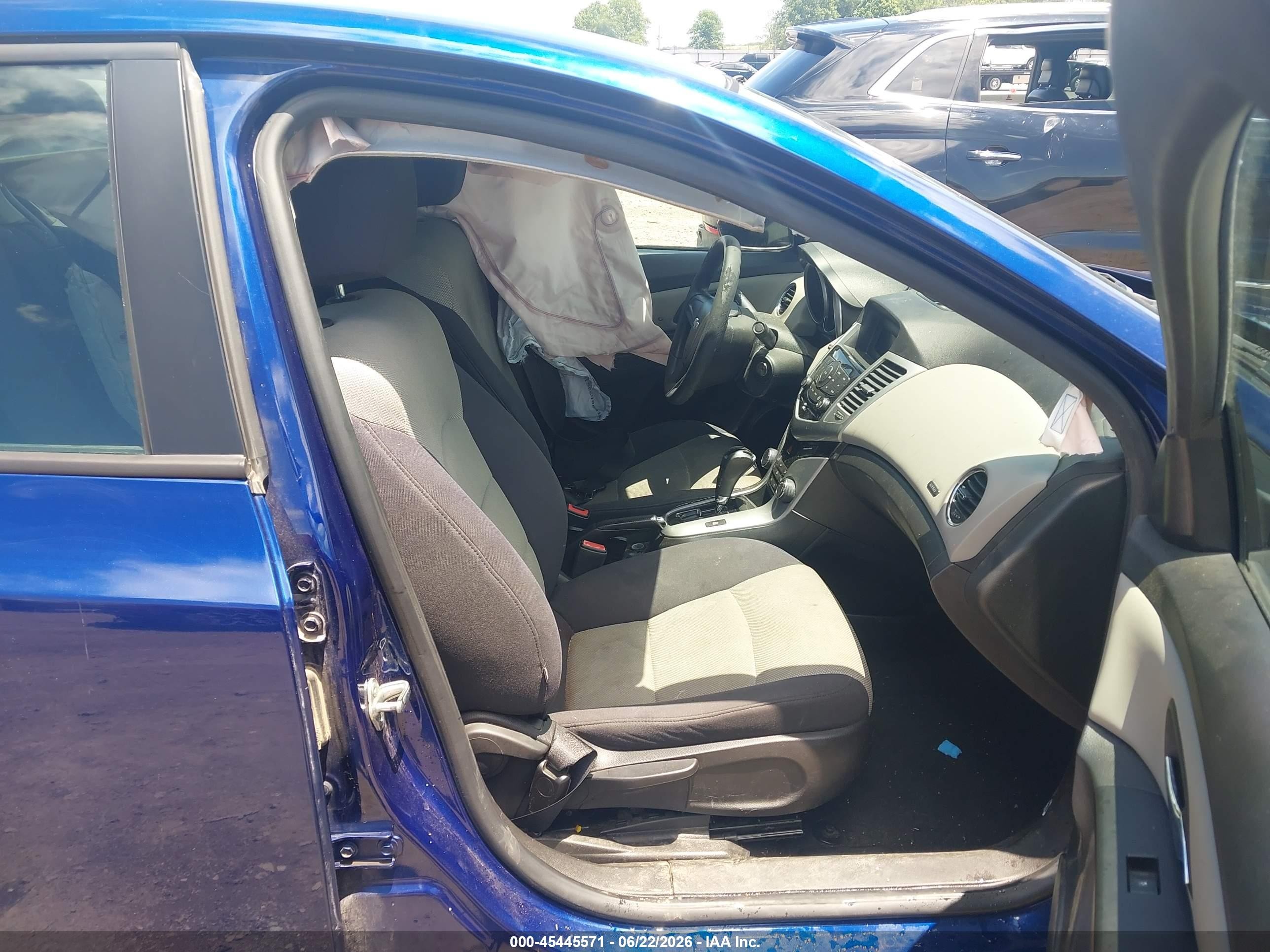 2013 Chevrolet Cruze Ls Auto Blue vin: 1G1PA5SH7D7181311