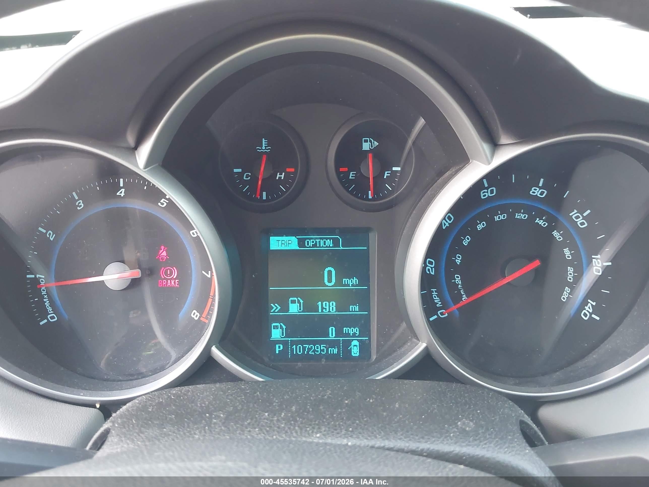 2013 Chevrolet Cruze Ls Auto Gold vin: 1G1PA5SH7D7318697