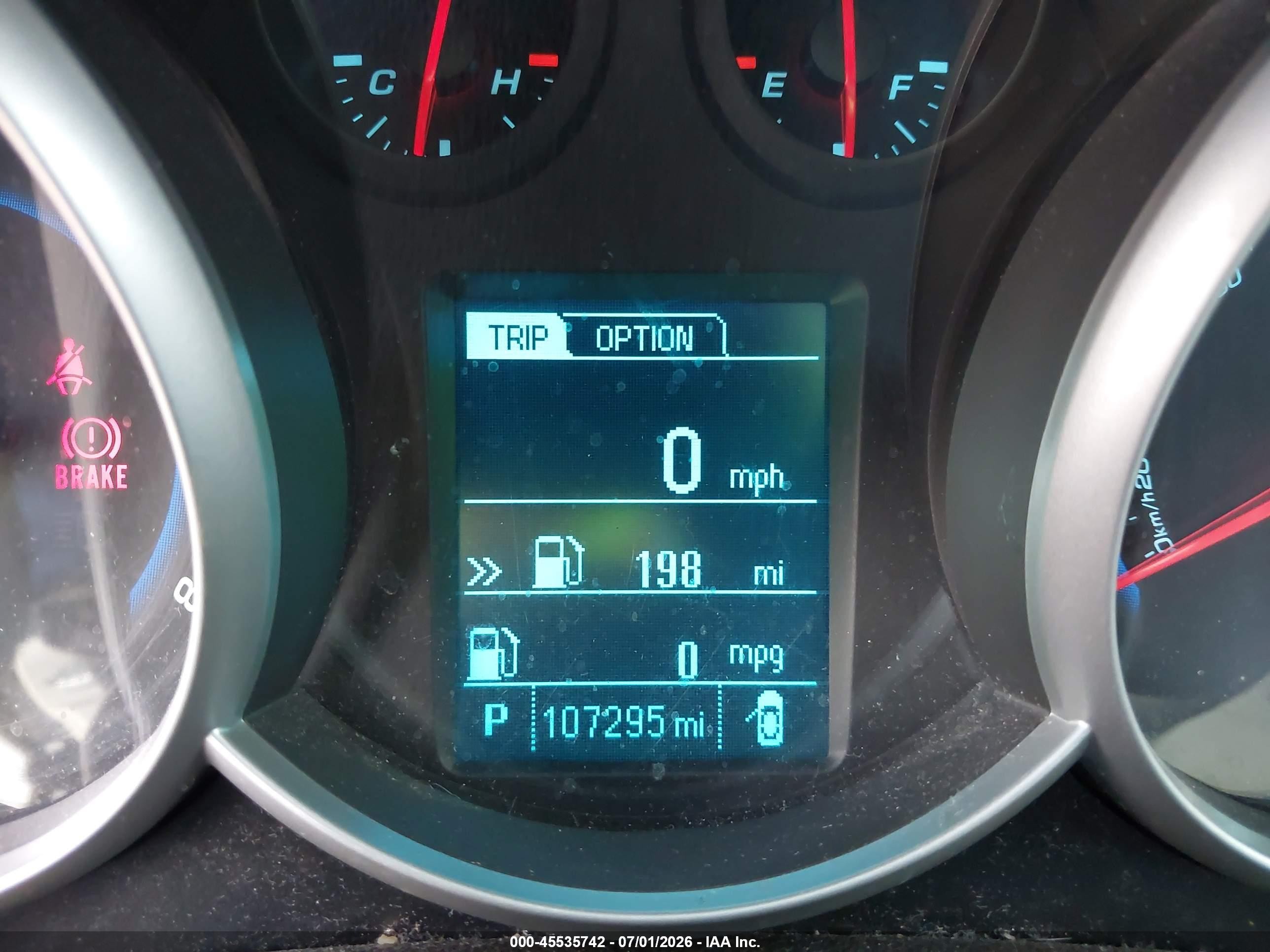 2013 Chevrolet Cruze Ls Auto Gold vin: 1G1PA5SH7D7318697