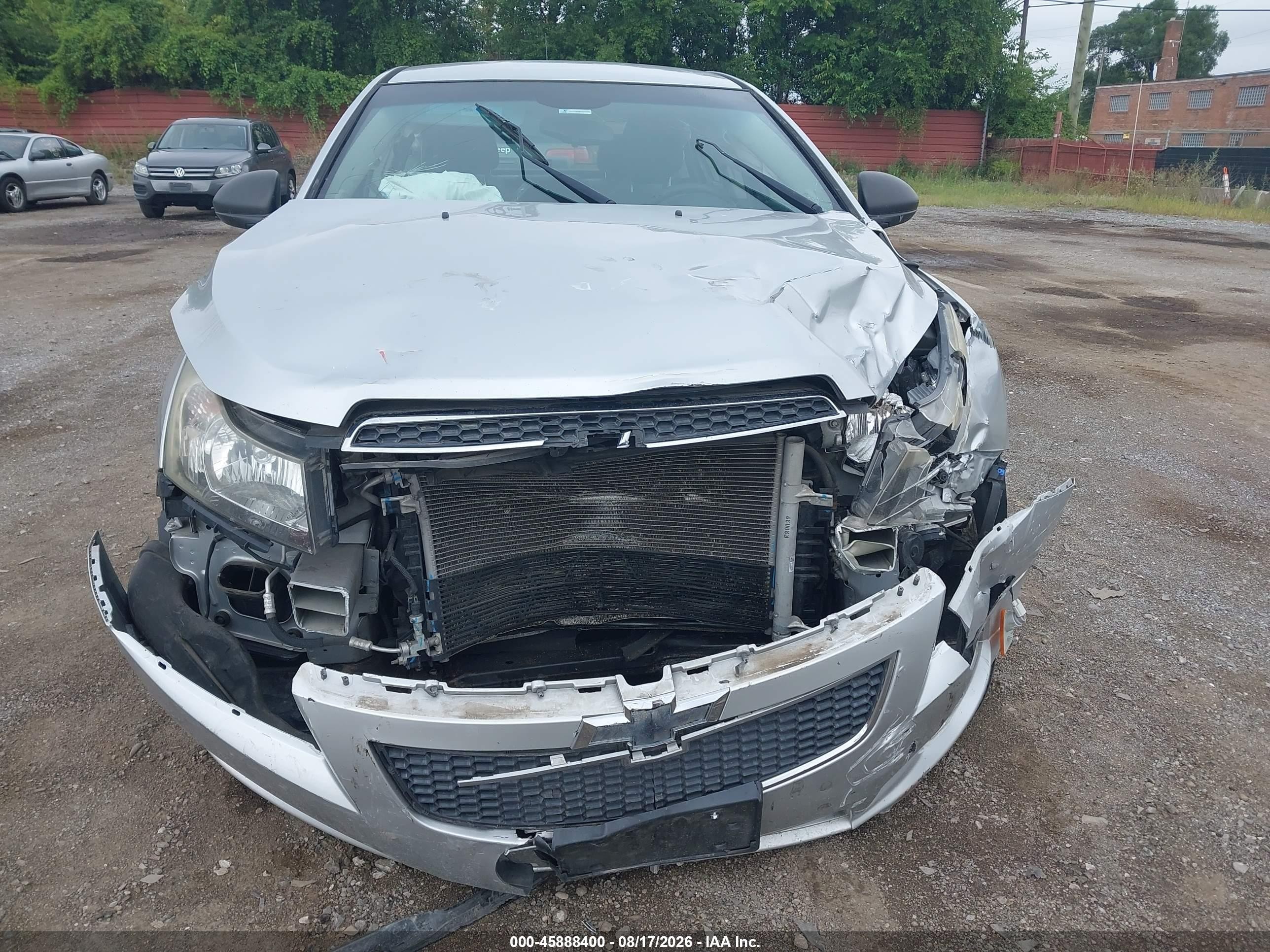 2014 Chevrolet Cruze Ls Auto Серебряный vin: 1G1PA5SH7E7172285