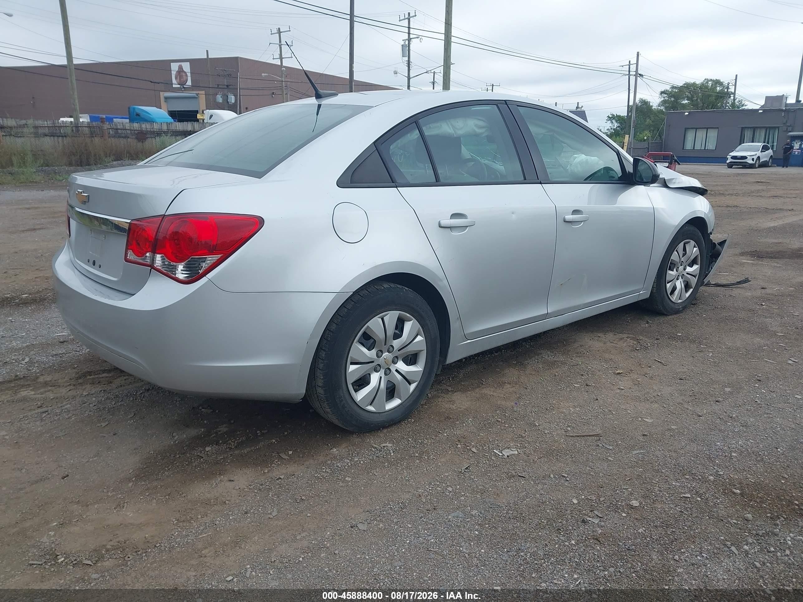 2014 Chevrolet Cruze Ls Auto Серебряный vin: 1G1PA5SH7E7172285