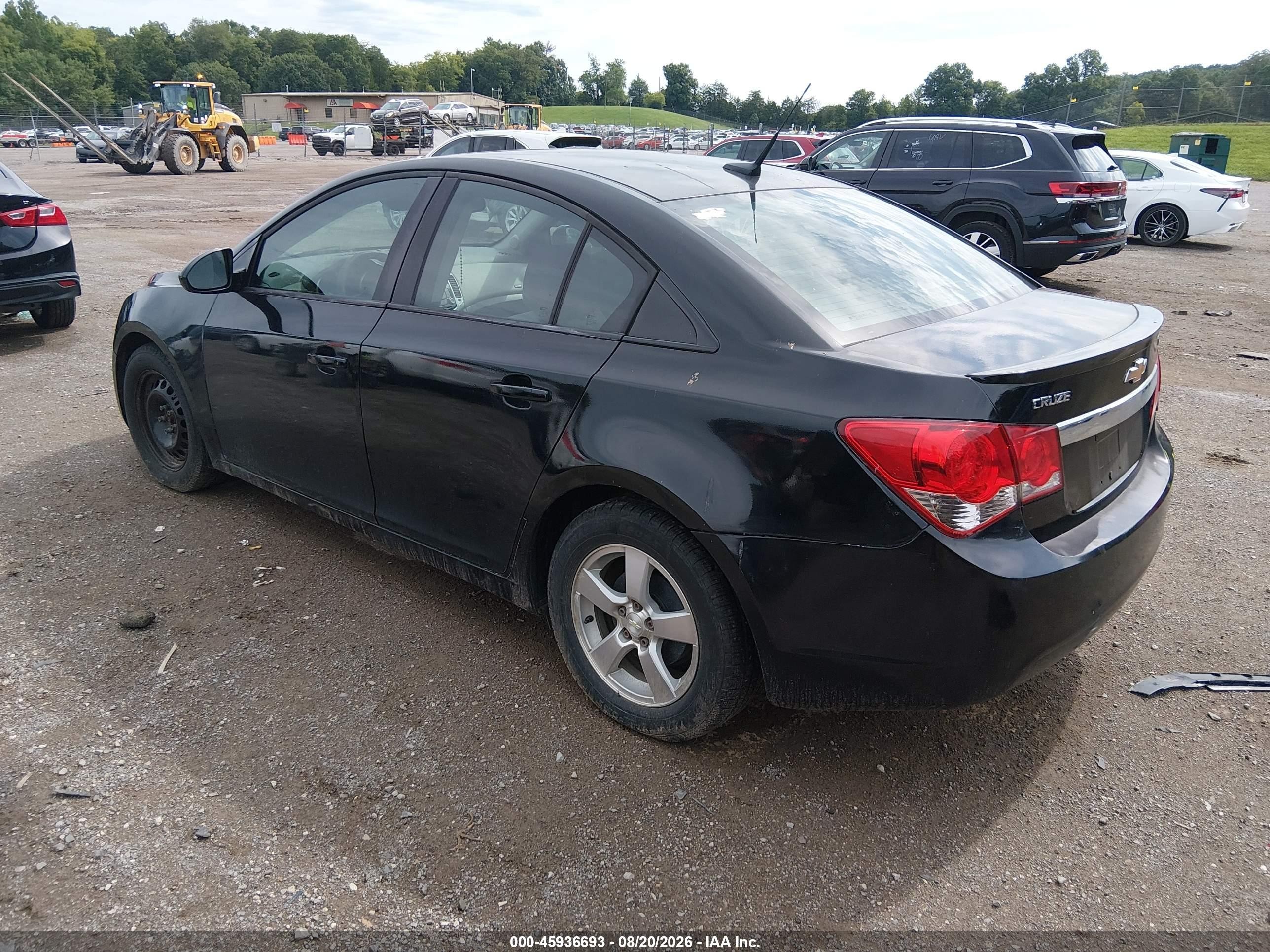 2014 Chevrolet Cruze Ls Auto Черный vin: 1G1PA5SH7E7172335
