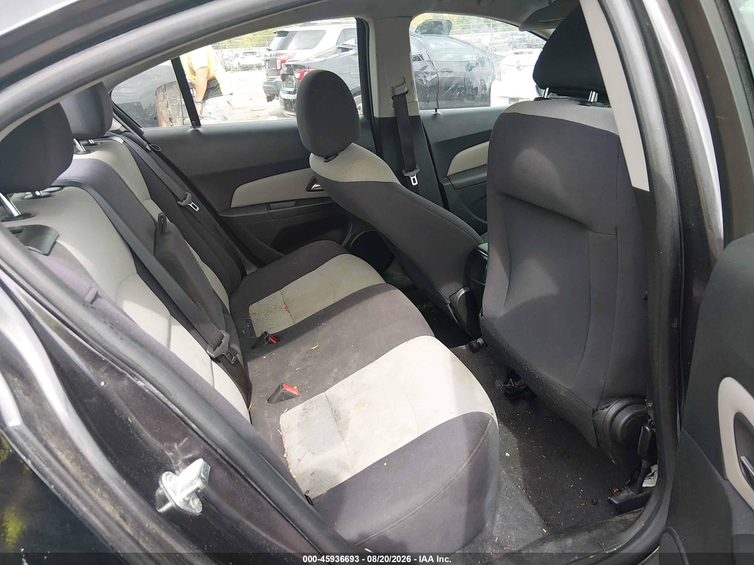 2014 Chevrolet Cruze Ls Auto Черный vin: 1G1PA5SH7E7172335