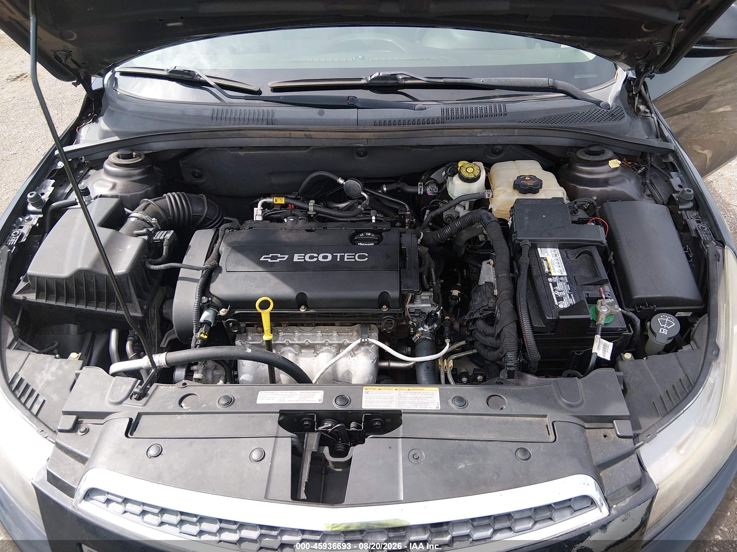 2014 Chevrolet Cruze Ls Auto Черный vin: 1G1PA5SH7E7172335