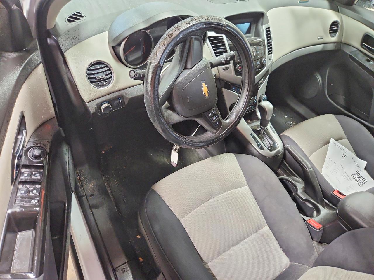 2014 Chevrolet Cruze Ls White vin: 1G1PA5SH7E7173825