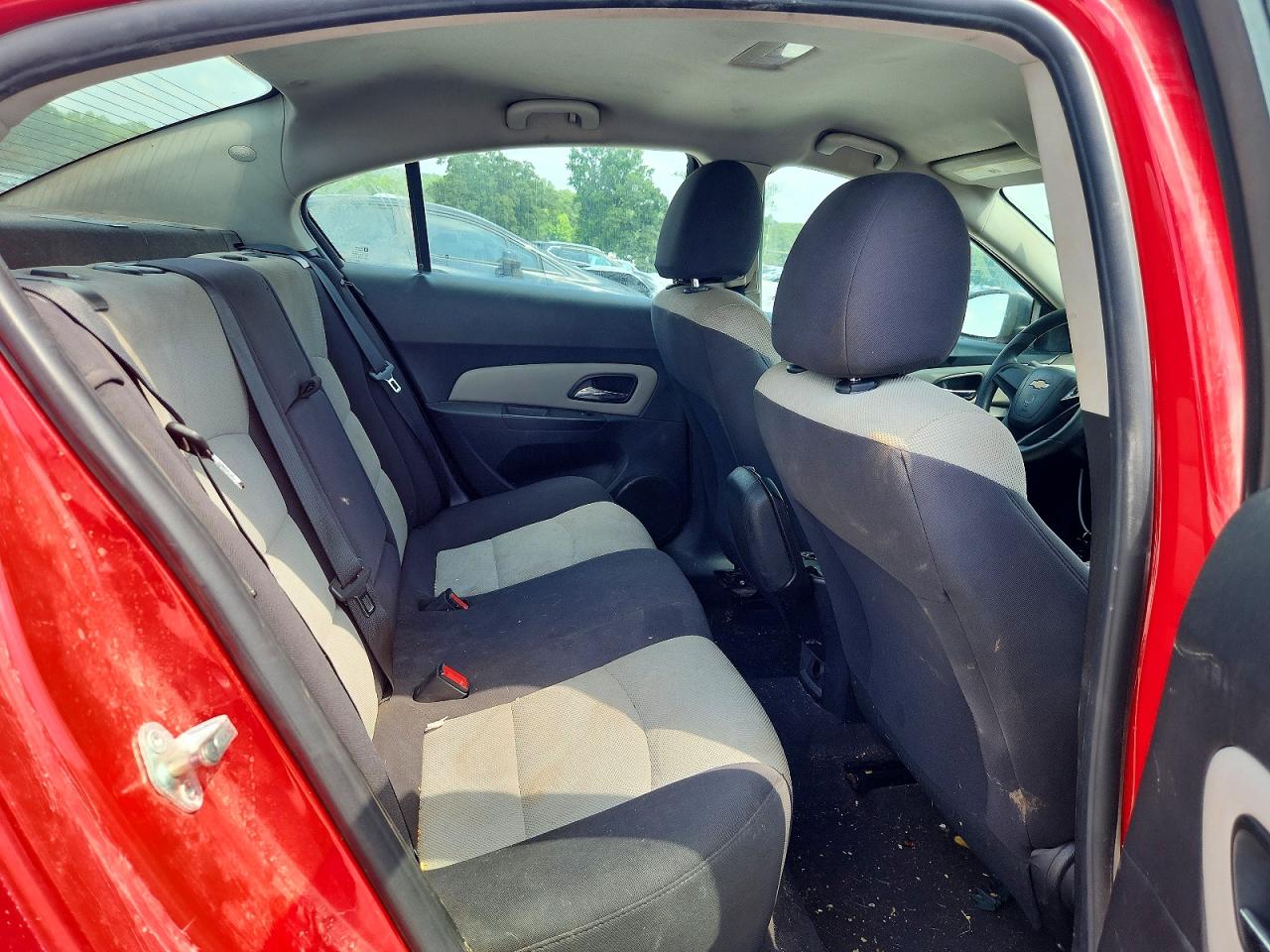 2014 Chevrolet Cruze Ls Red vin: 1G1PA5SH7E7208640