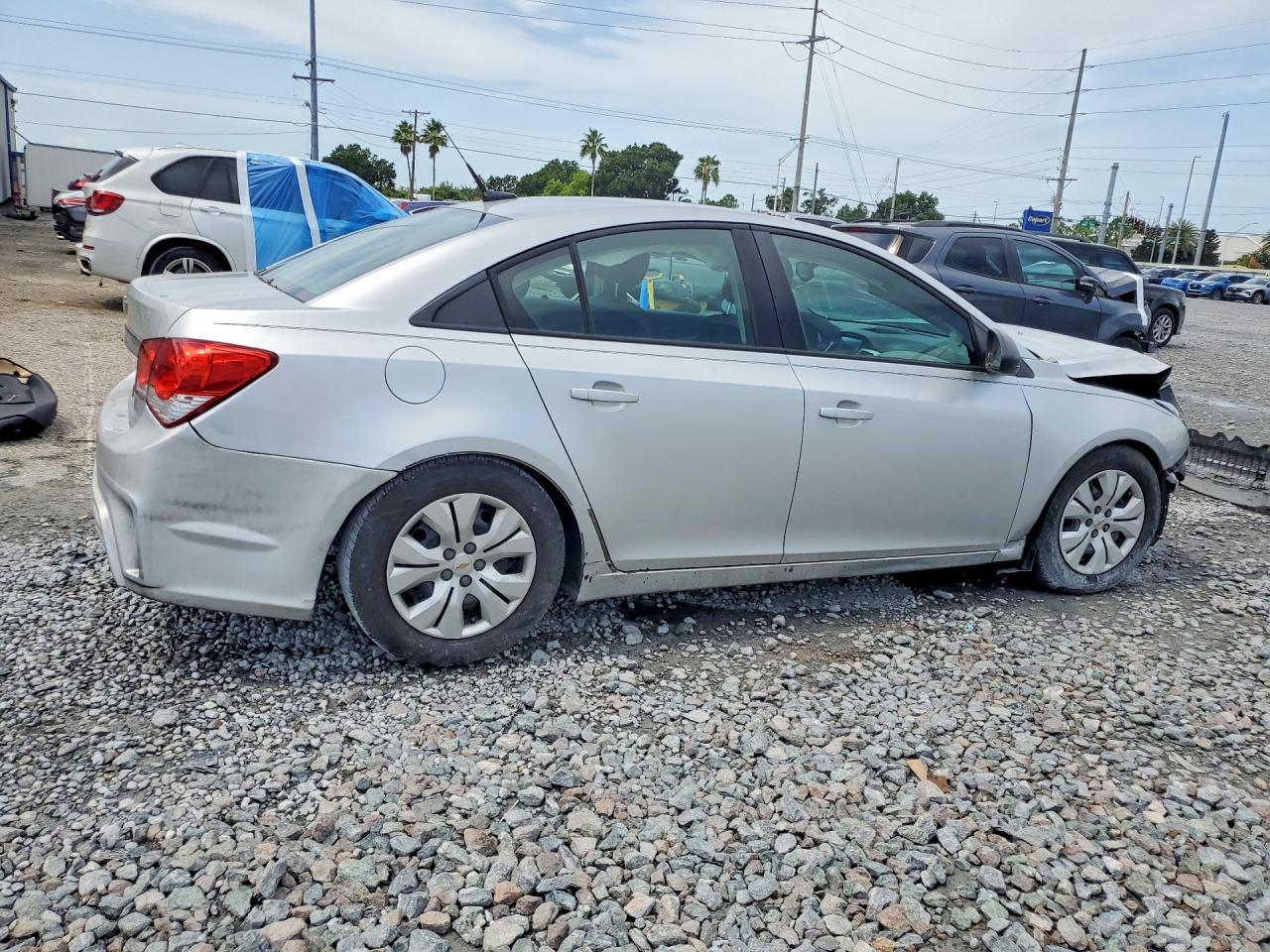 2014 Chevrolet Cruze Ls Silver vin: 1G1PA5SH7E7209402