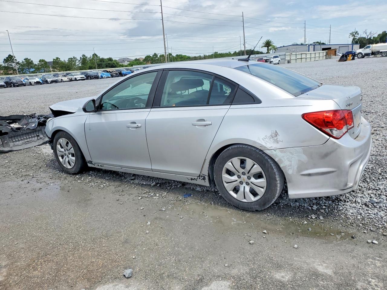 2014 Chevrolet Cruze Ls Silver vin: 1G1PA5SH7E7209402