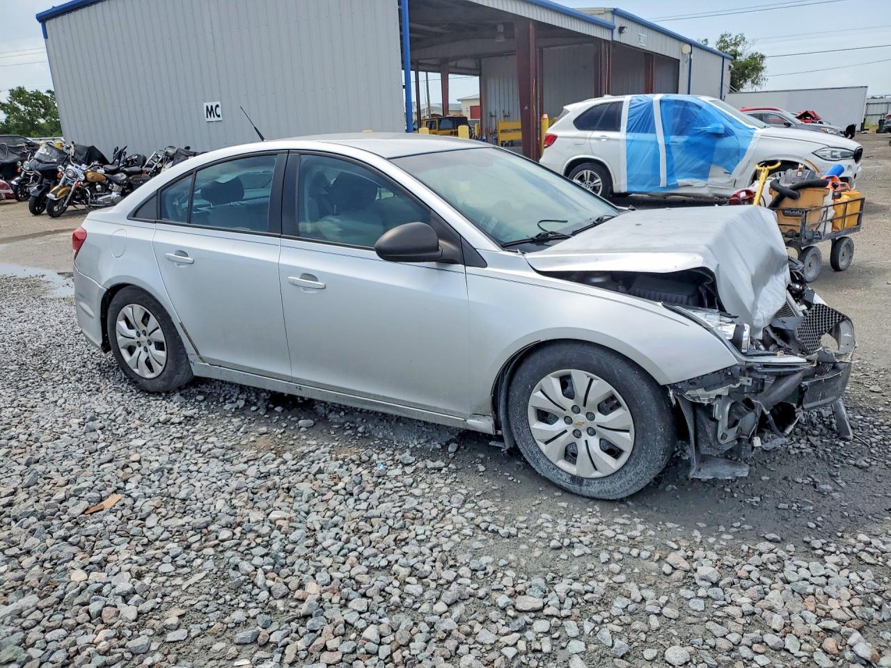 2014 Chevrolet Cruze Ls Silver vin: 1G1PA5SH7E7209402