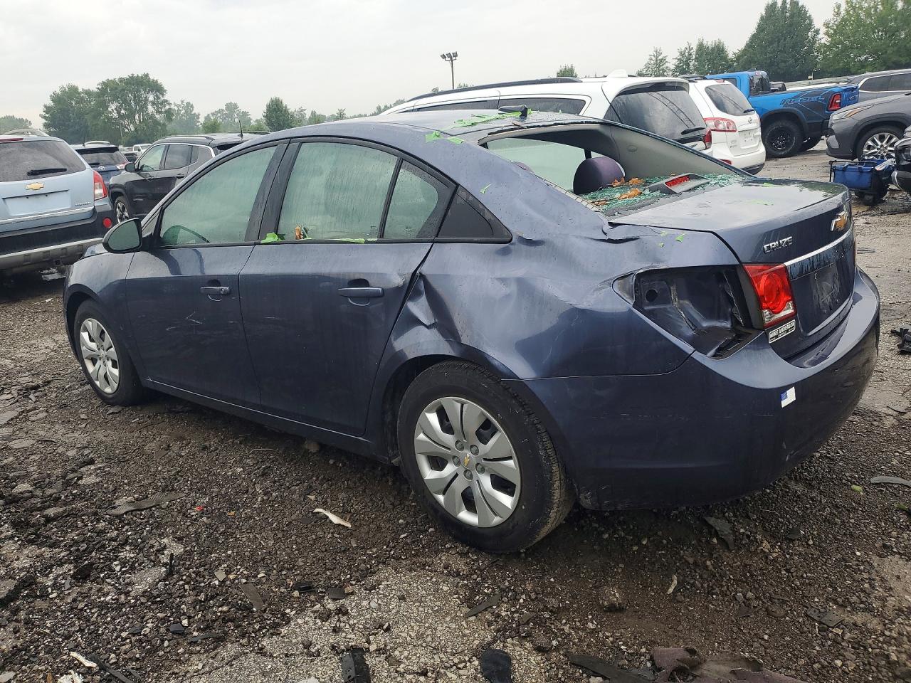 2014 Chevrolet Cruze Ls Blue vin: 1G1PA5SH7E7220822