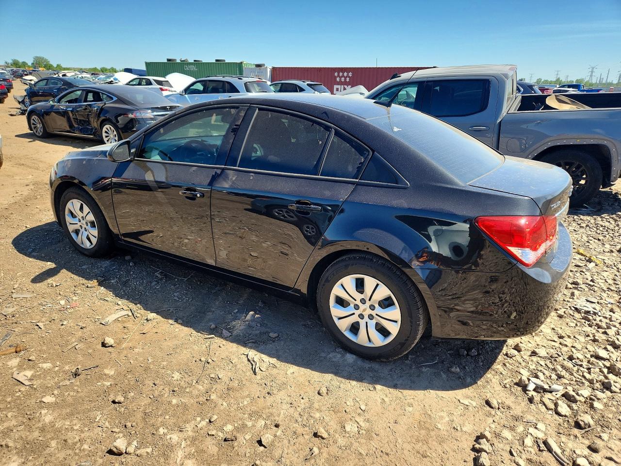 2014 Chevrolet Cruze Ls Black vin: 1G1PA5SH7E7223753