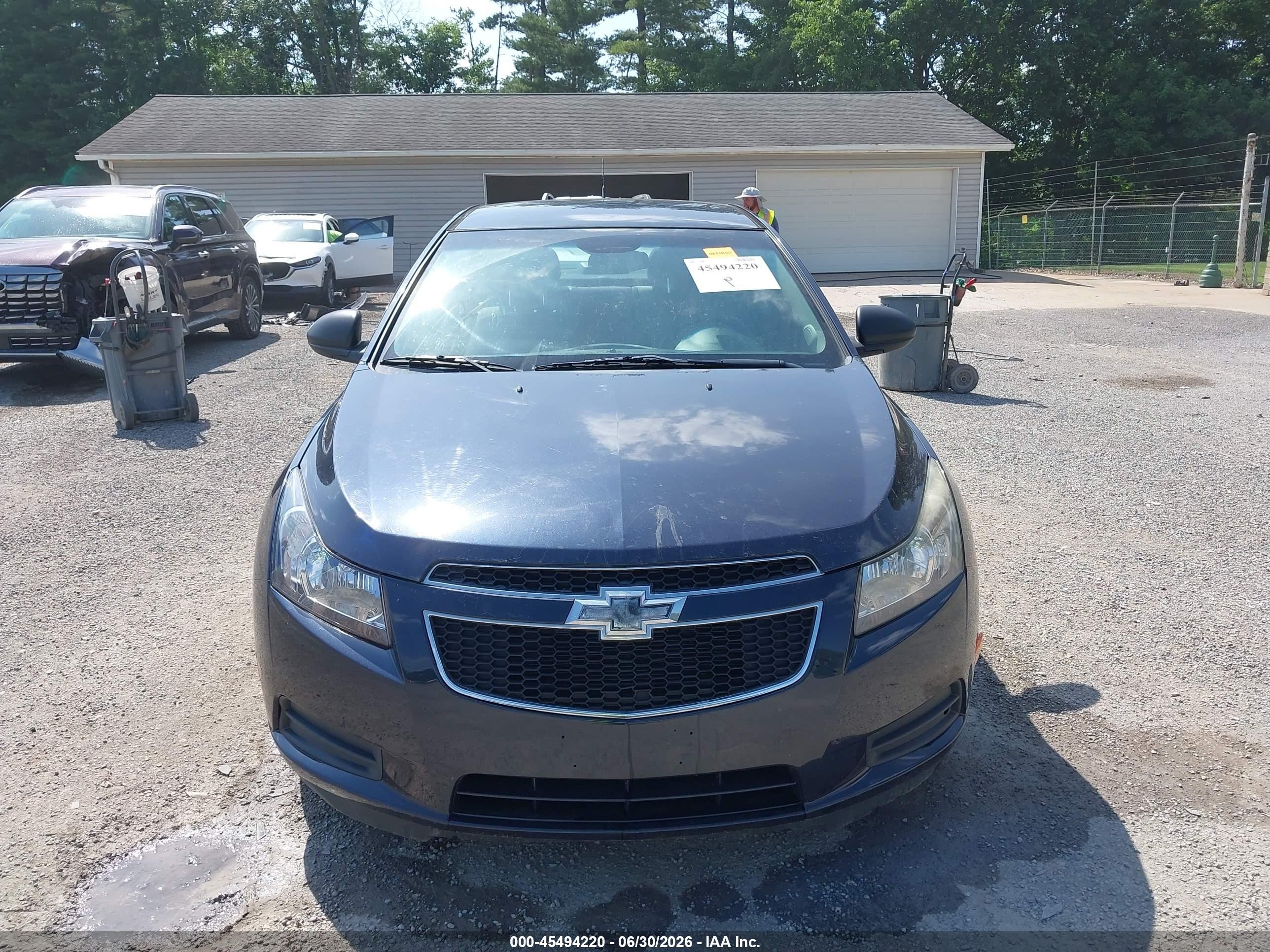 2014 Chevrolet Cruze Ls Auto Black vin: 1G1PA5SH7E7275397