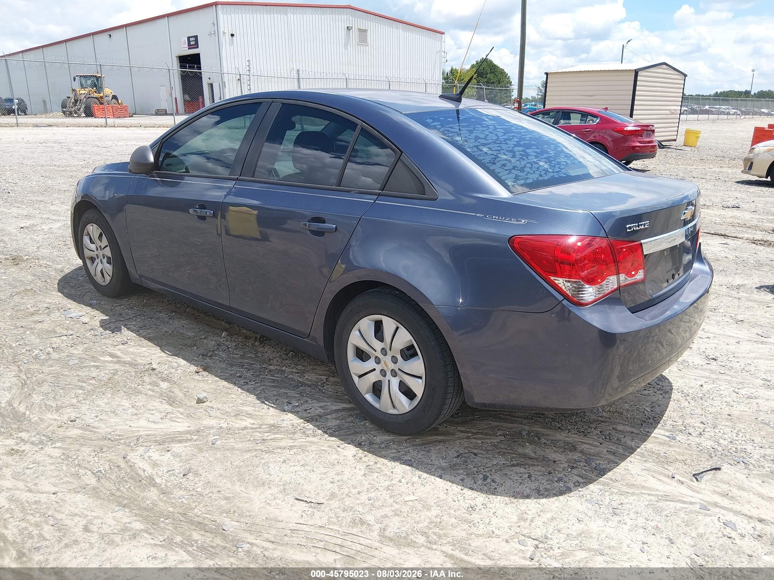 2014 Chevrolet Cruze Ls Auto Blue vin: 1G1PA5SH7E7349949