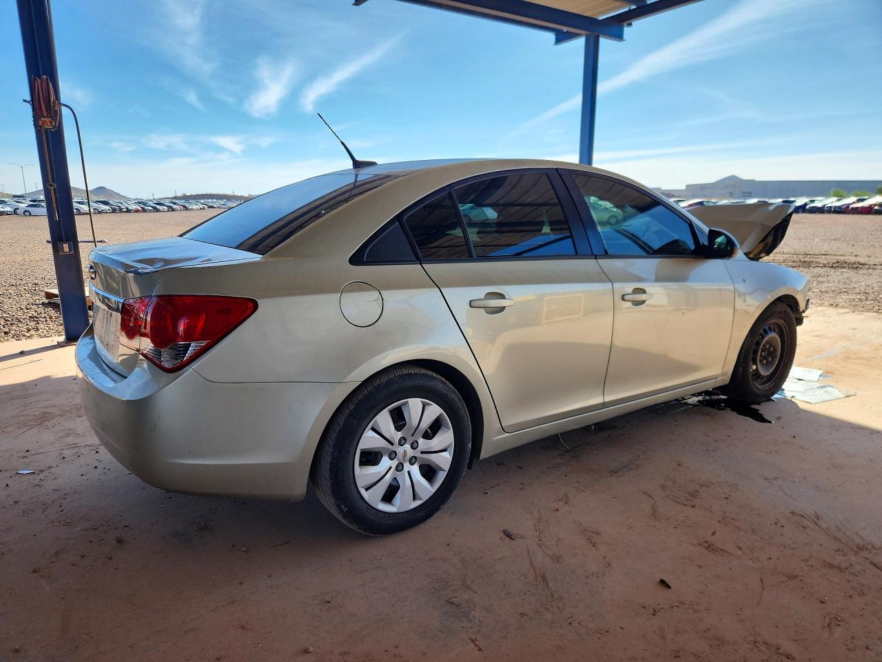 2014 Chevrolet Cruze Ls Beige vin: 1G1PA5SH7E7364046