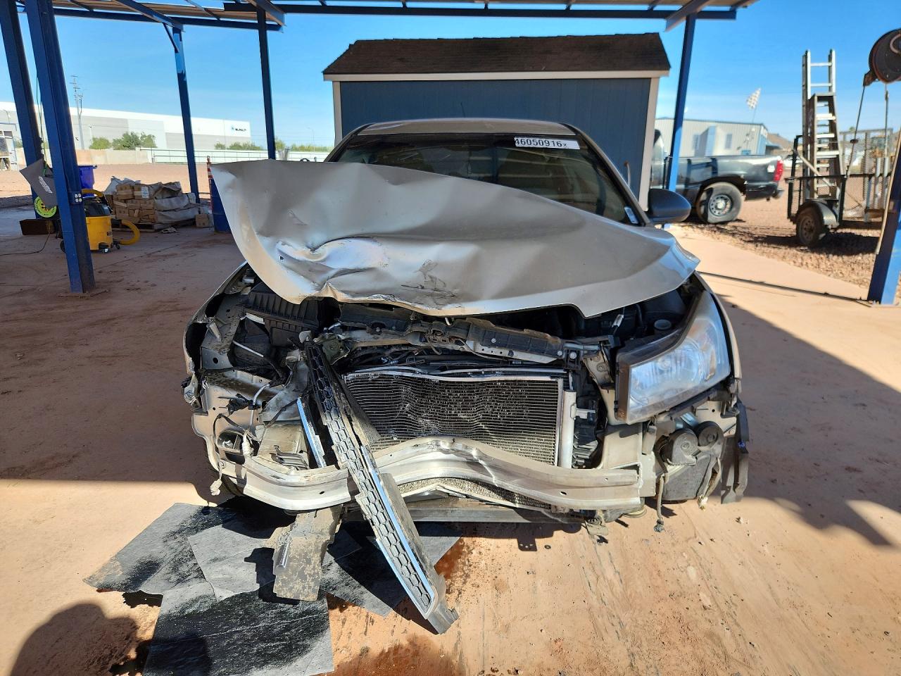 2014 Chevrolet Cruze Ls Beige vin: 1G1PA5SH7E7364046