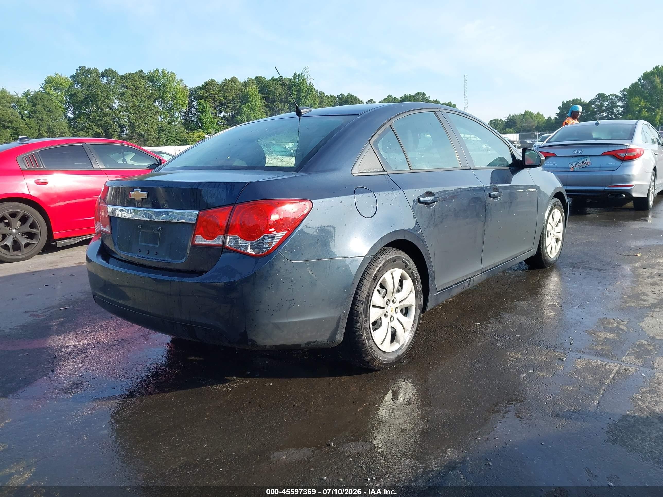 2014 Chevrolet Cruze Ls Auto Black vin: 1G1PA5SH7E7434516