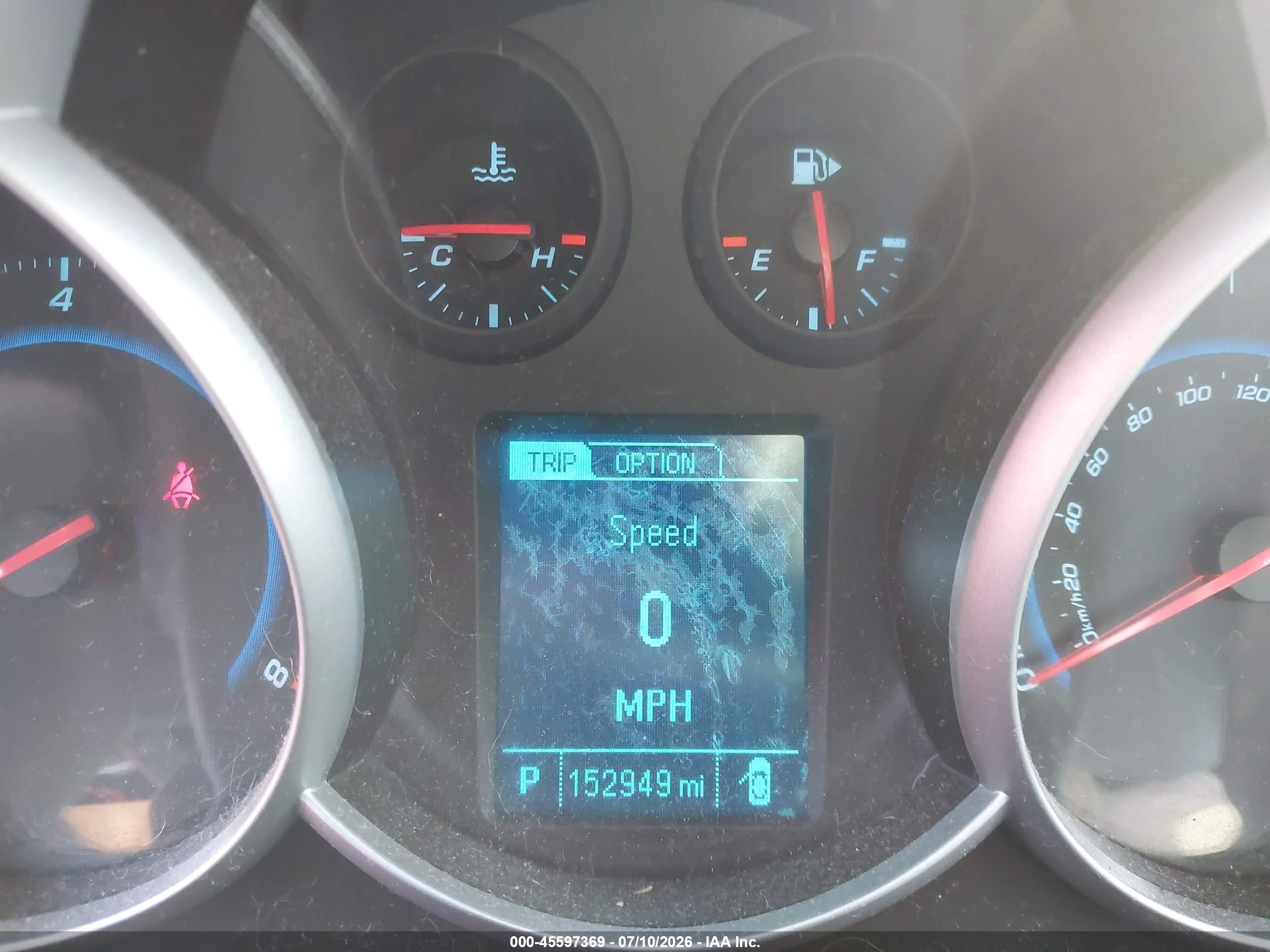 2014 Chevrolet Cruze Ls Auto Black vin: 1G1PA5SH7E7434516