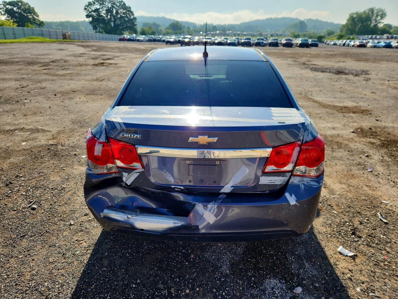 2014 Chevrolet Cruze Blue vin: 1G1PA5SH7E7447377