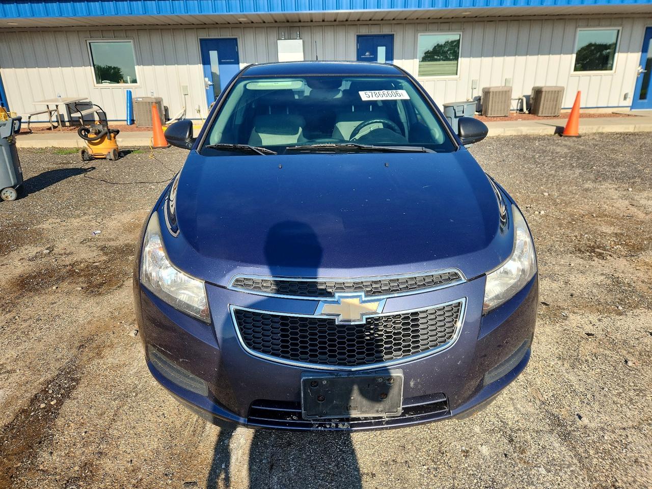 2014 Chevrolet Cruze Blue vin: 1G1PA5SH7E7447377