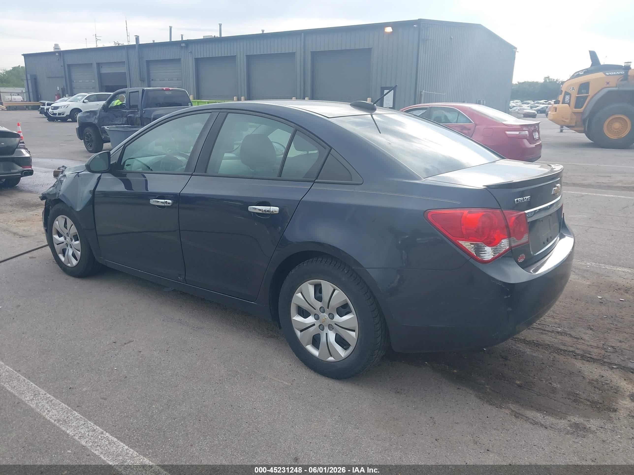 2015 Chevrolet Cruze Ls Auto Dark Blue vin: 1G1PA5SH7F7199696