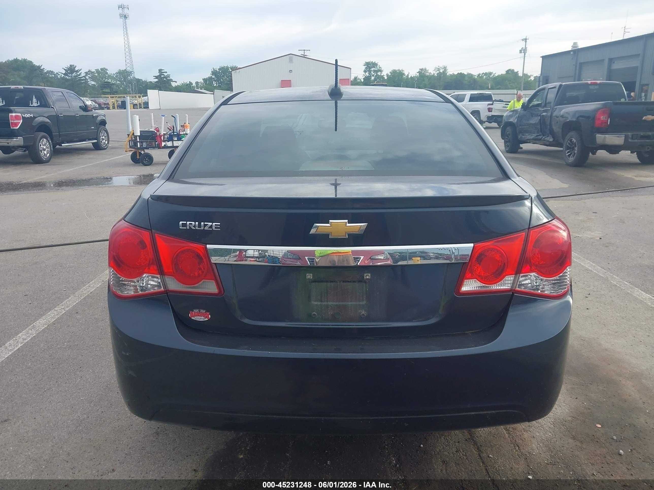 2015 Chevrolet Cruze Ls Auto Dark Blue vin: 1G1PA5SH7F7199696