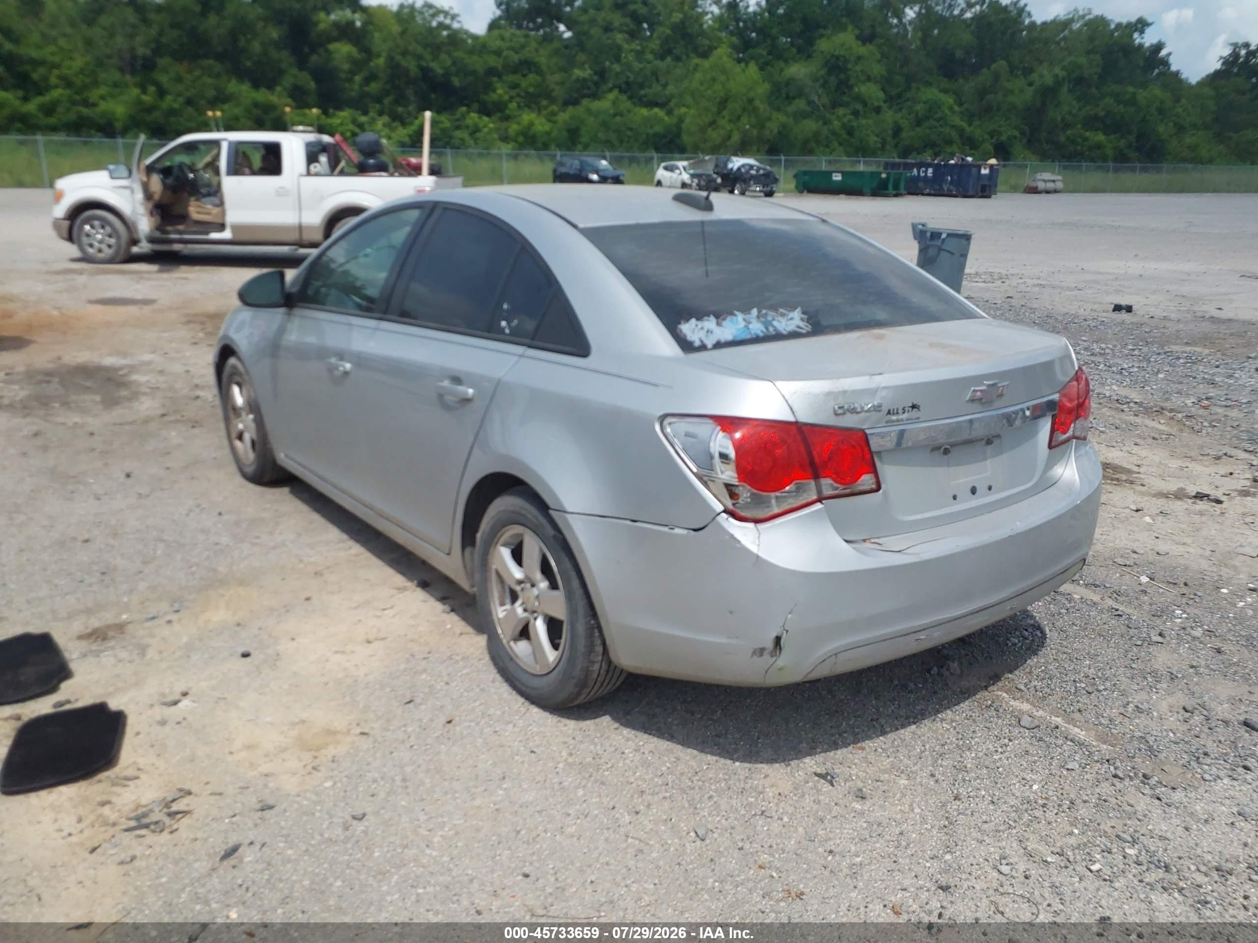 2015 Chevrolet Cruze Ls Auto Silver vin: 1G1PA5SH7F7275417