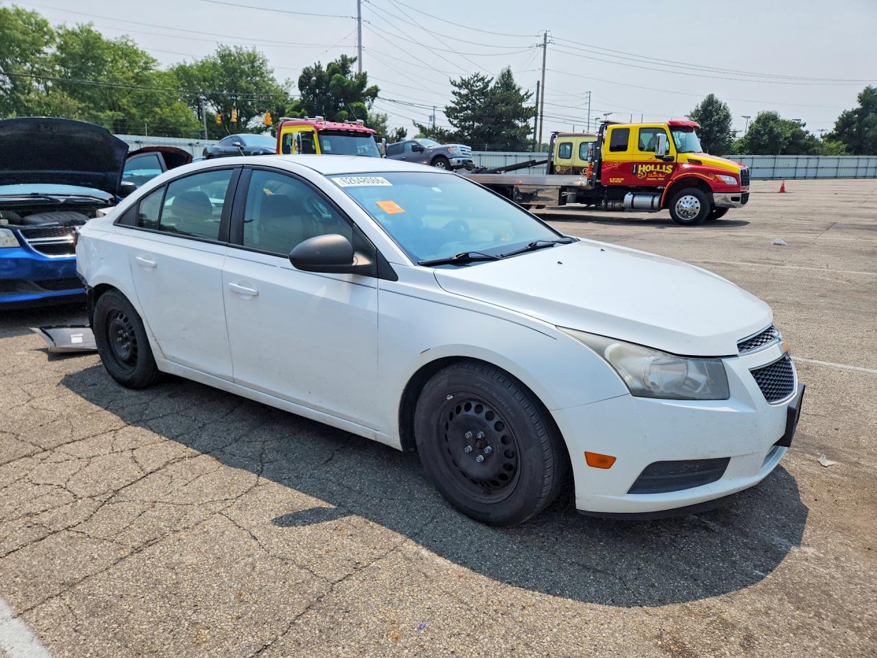 2013 Chevrolet Cruze Ls White vin: 1G1PA5SH8D7116208