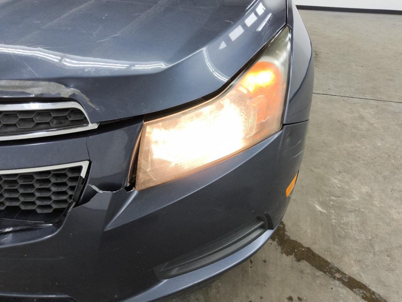 2013 Chevrolet Cruze Ls Blue vin: 1G1PA5SH8D7161973 Damage: Left Head Lamp, Faded, Repair Required