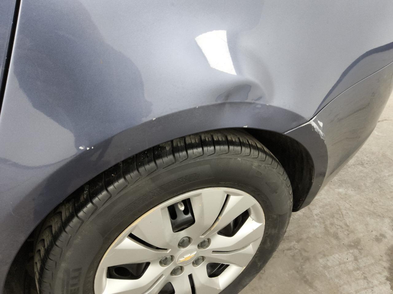 2013 Chevrolet Cruze Ls Blue vin: 1G1PA5SH8D7161973 Damage: Left Qtr Panel, Severe Damage, Replacement Required