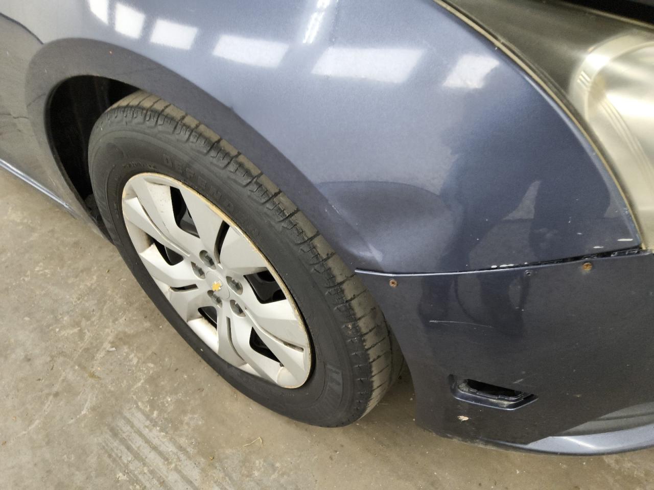 2013 Chevrolet Cruze Ls Blue vin: 1G1PA5SH8D7161973 Damage: Right Front Fender, Severe Damage, Replacement Required
