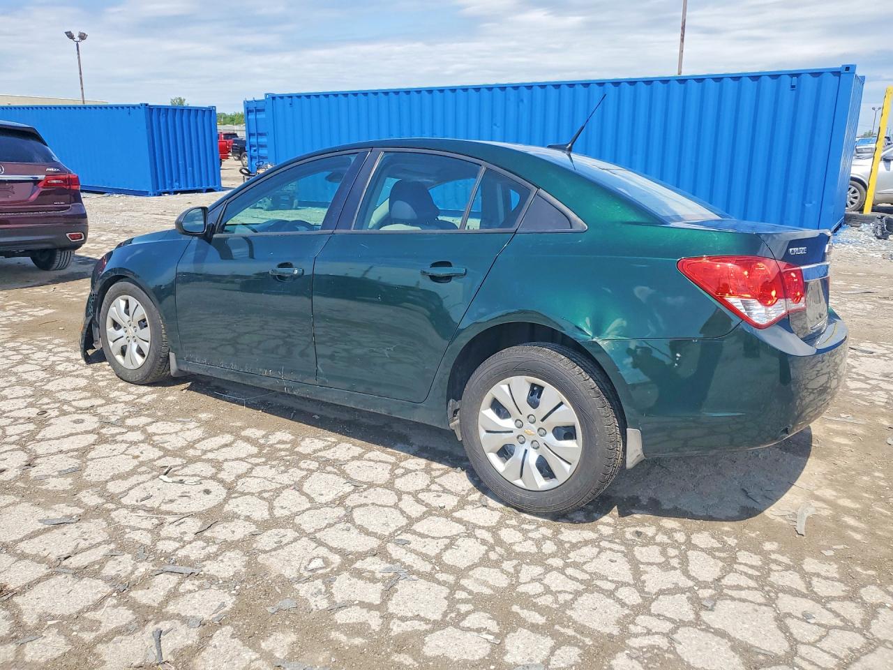 2014 Chevrolet Cruze Ls Green vin: 1G1PA5SH8E7171579