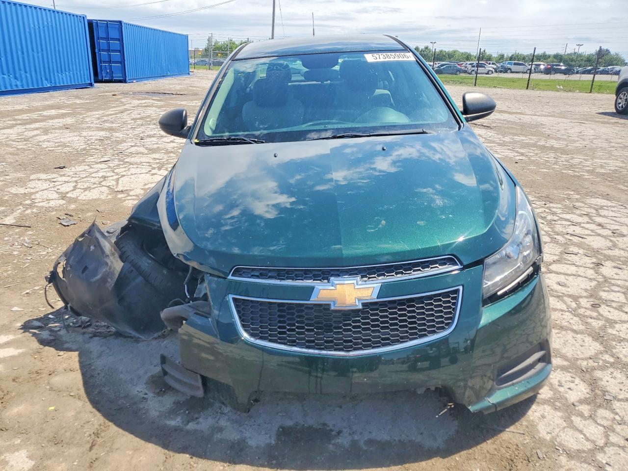 2014 Chevrolet Cruze Ls Green vin: 1G1PA5SH8E7171579