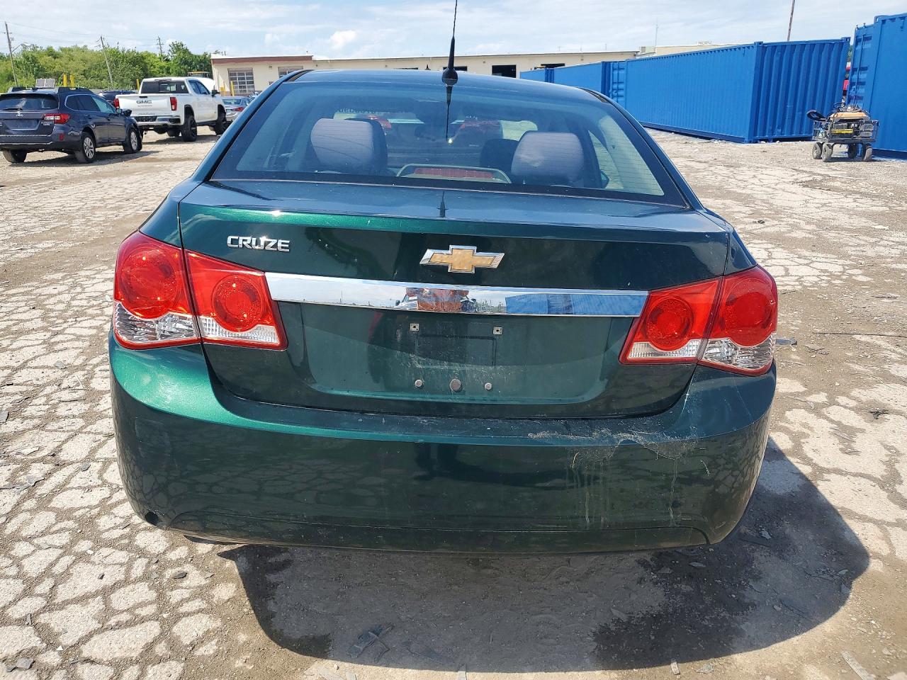 2014 Chevrolet Cruze Ls Green vin: 1G1PA5SH8E7171579