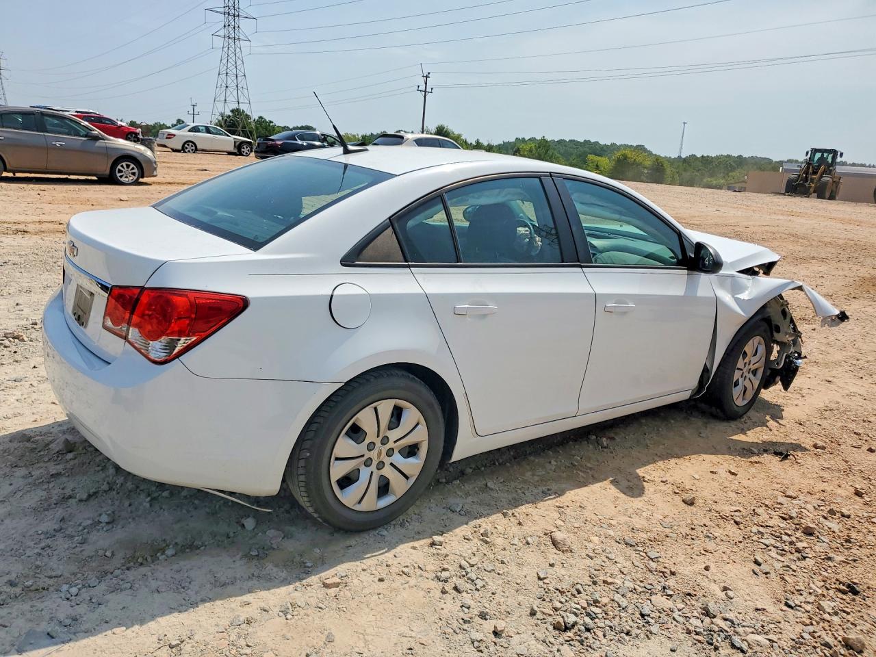 2014 Chevrolet Cruze Ls White vin: 1G1PA5SH8E7225527