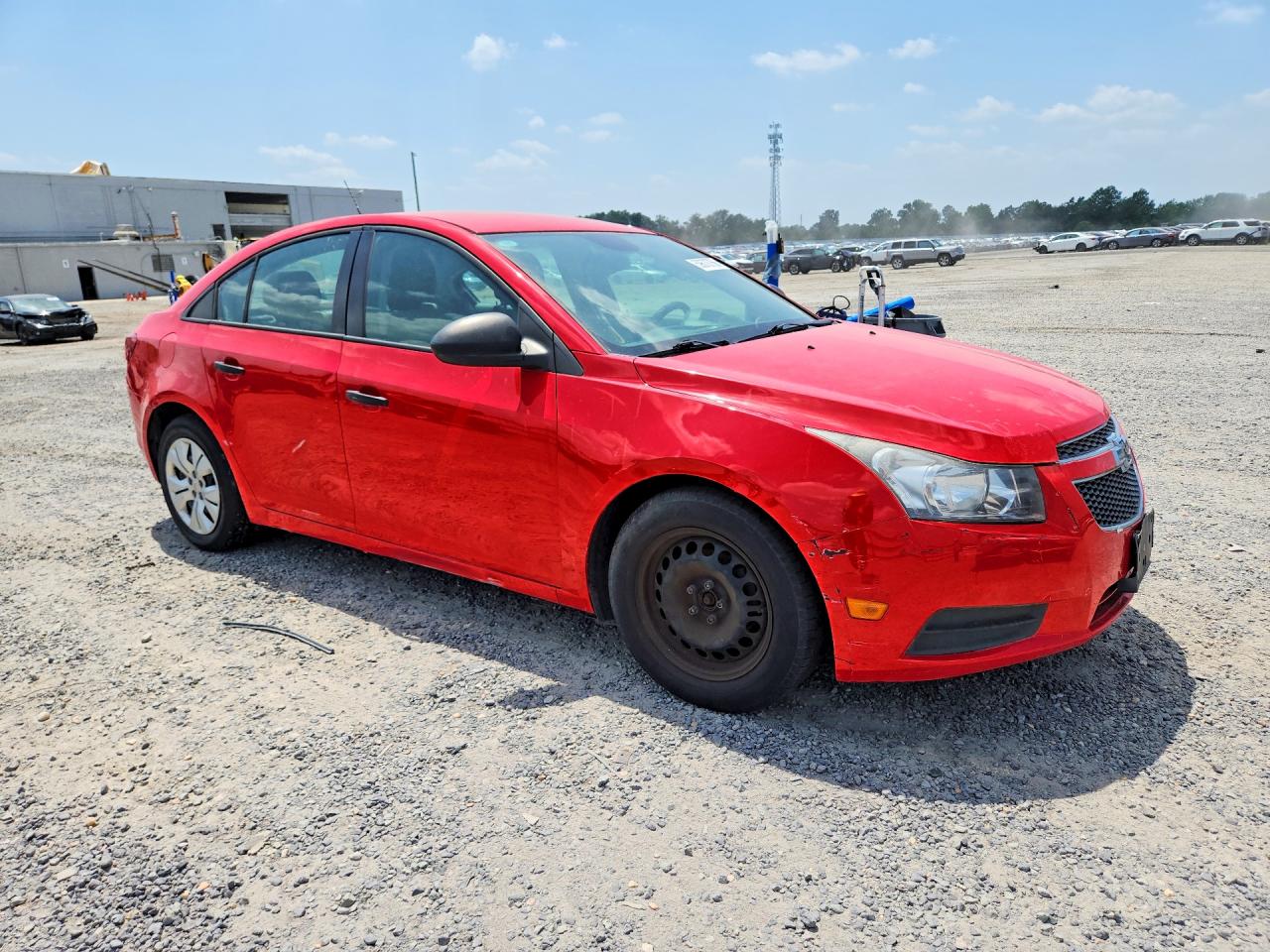 2014 Chevrolet Cruze Ls Red vin: 1G1PA5SH8E7275277