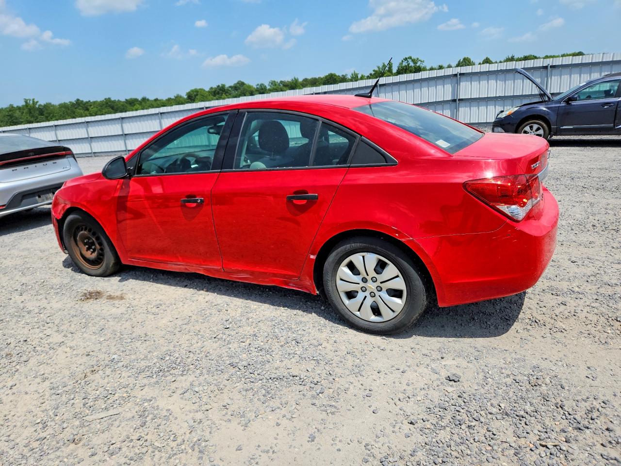 2014 Chevrolet Cruze Ls Red vin: 1G1PA5SH8E7275277