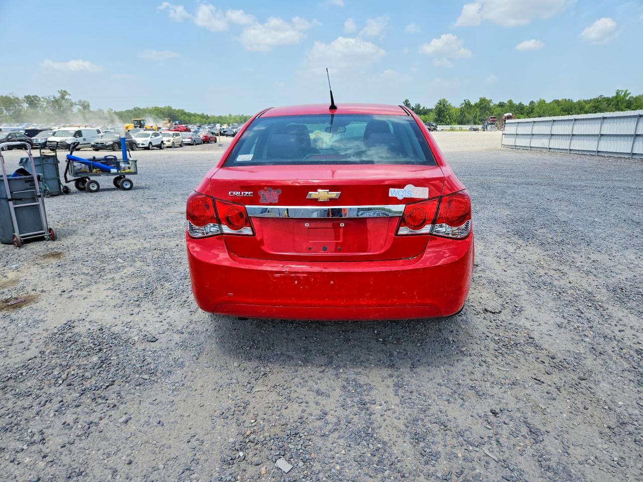 2014 Chevrolet Cruze Ls Red vin: 1G1PA5SH8E7275277