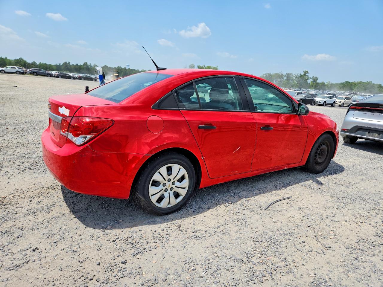 2014 Chevrolet Cruze Ls Red vin: 1G1PA5SH8E7275277