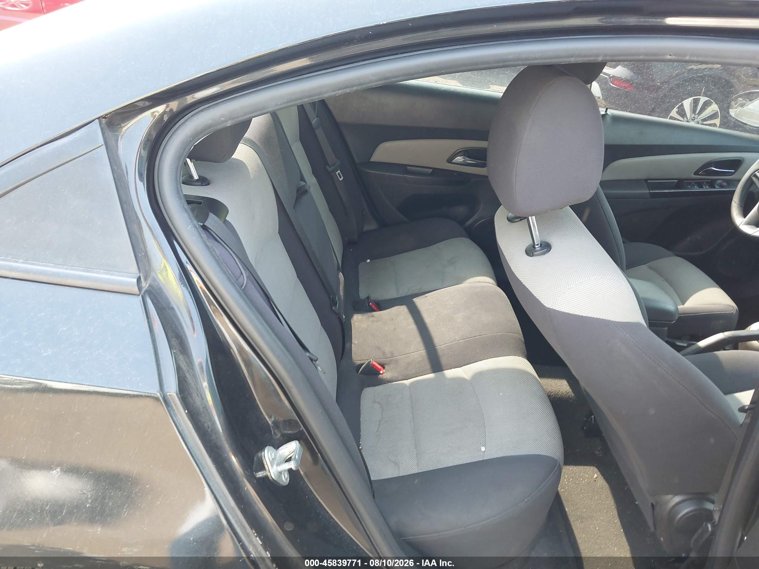 2014 Chevrolet Cruze Ls Auto Черный vin: 1G1PA5SH8E7282679