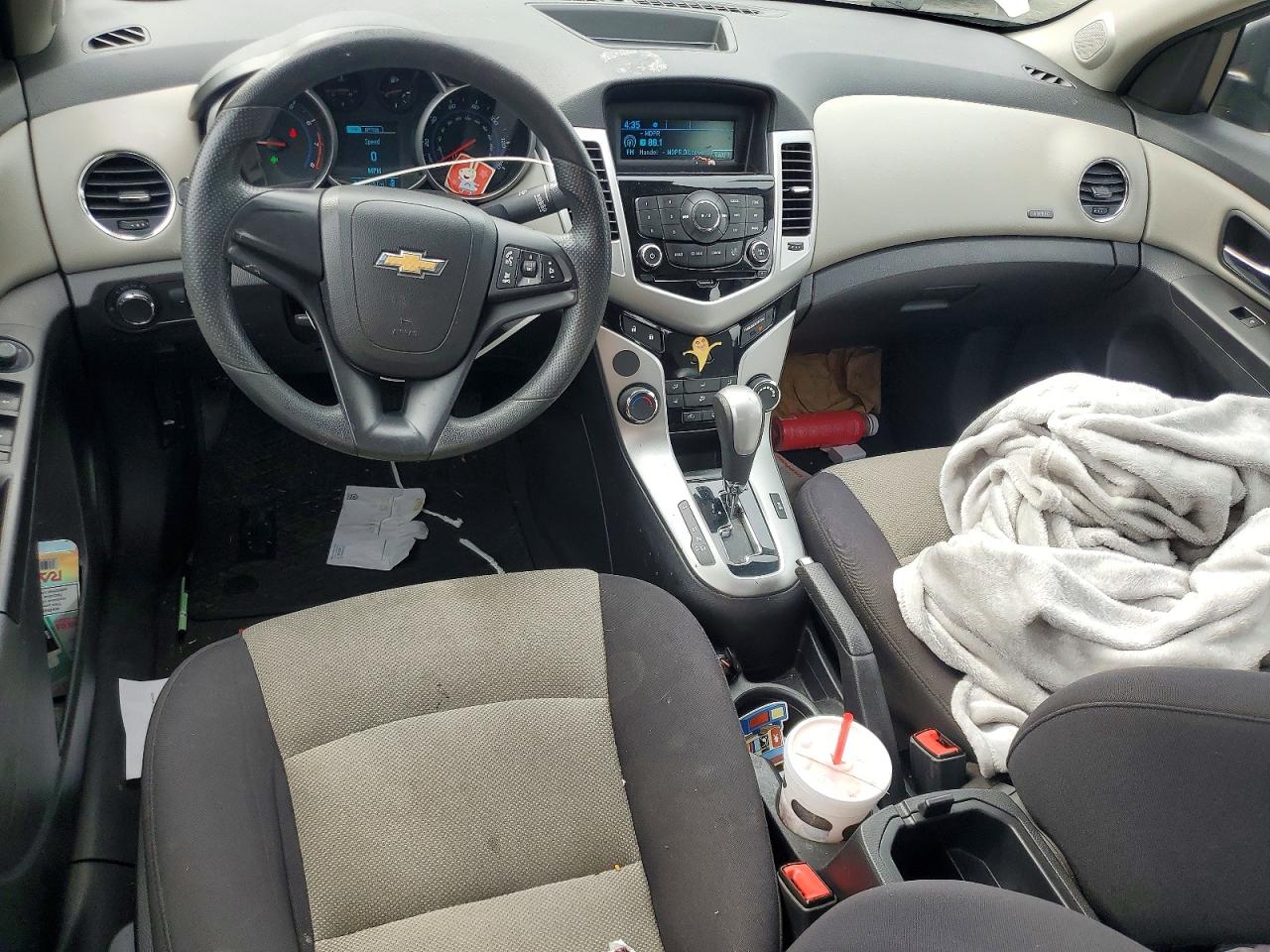 2014 Chevrolet Cruze Ls Silver vin: 1G1PA5SH8E7306396