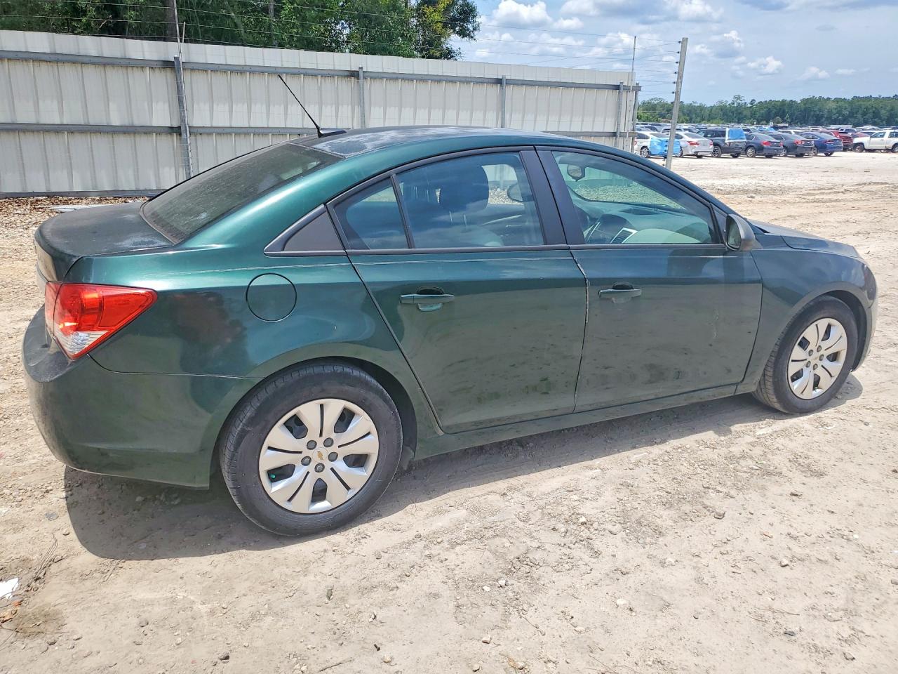 2014 Chevrolet Cruze Ls Green vin: 1G1PA5SH8E7348230