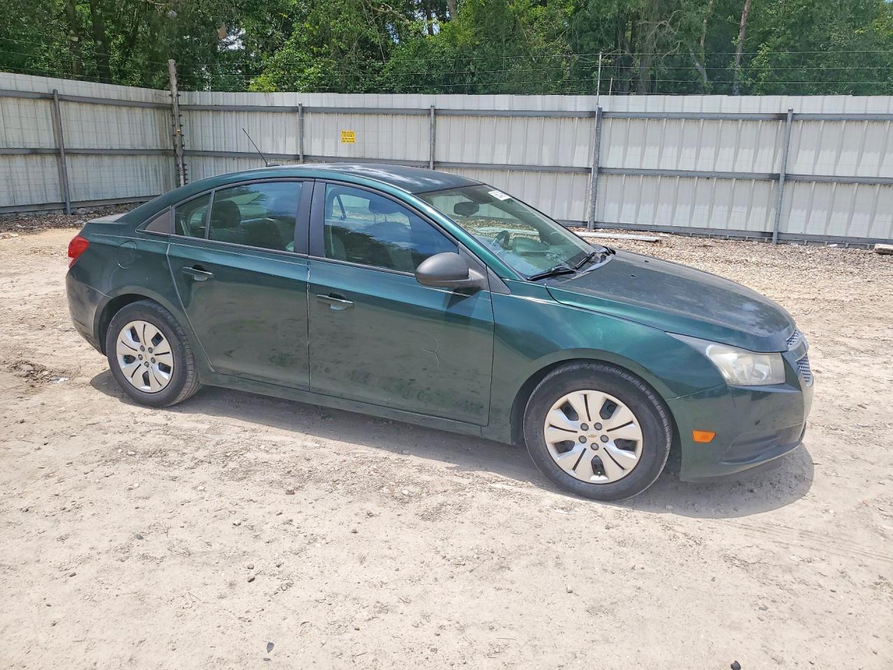 2014 Chevrolet Cruze Ls Green vin: 1G1PA5SH8E7348230