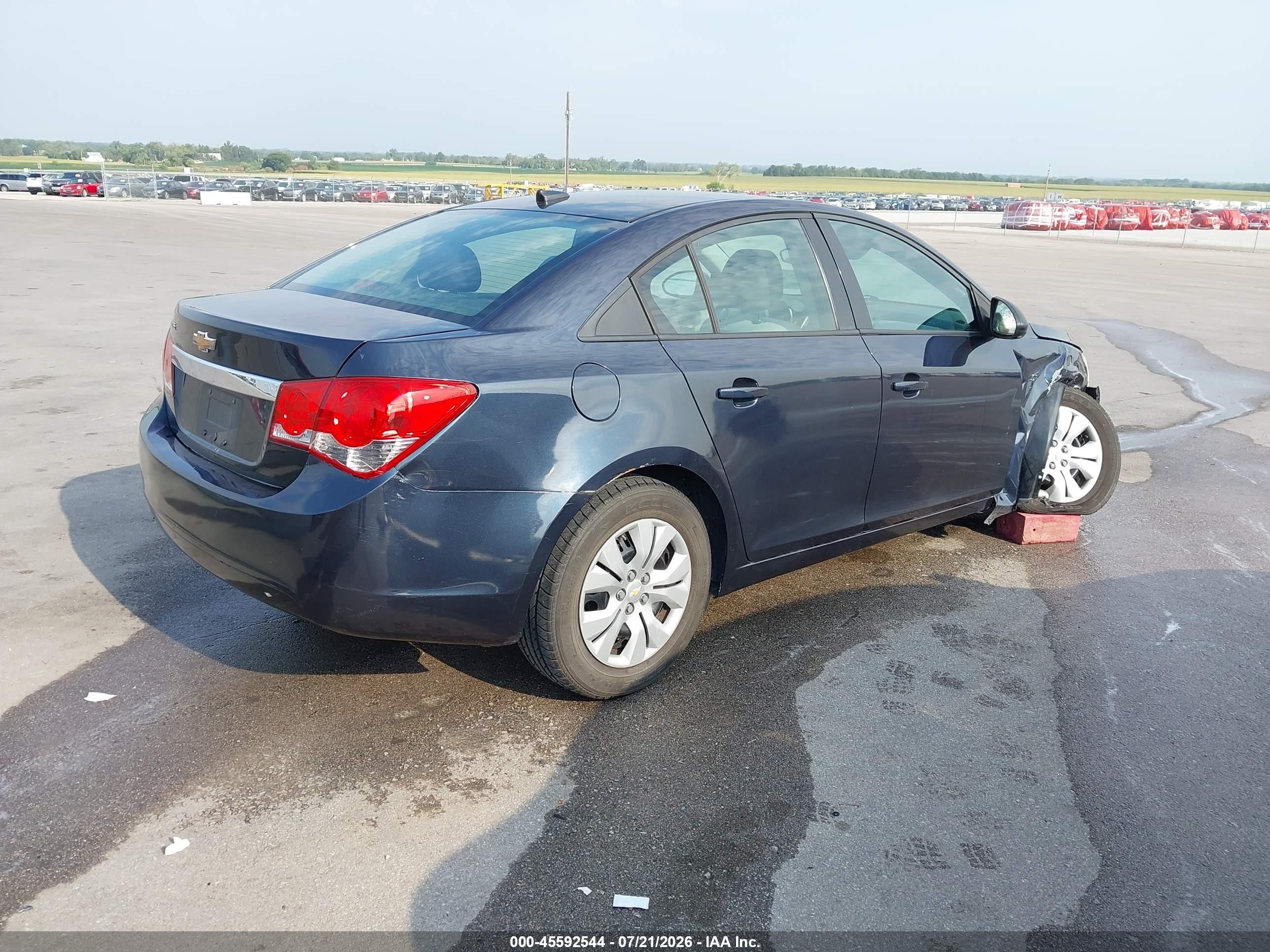 2014 Chevrolet Cruze Ls Auto Синий vin: 1G1PA5SH8E7414436