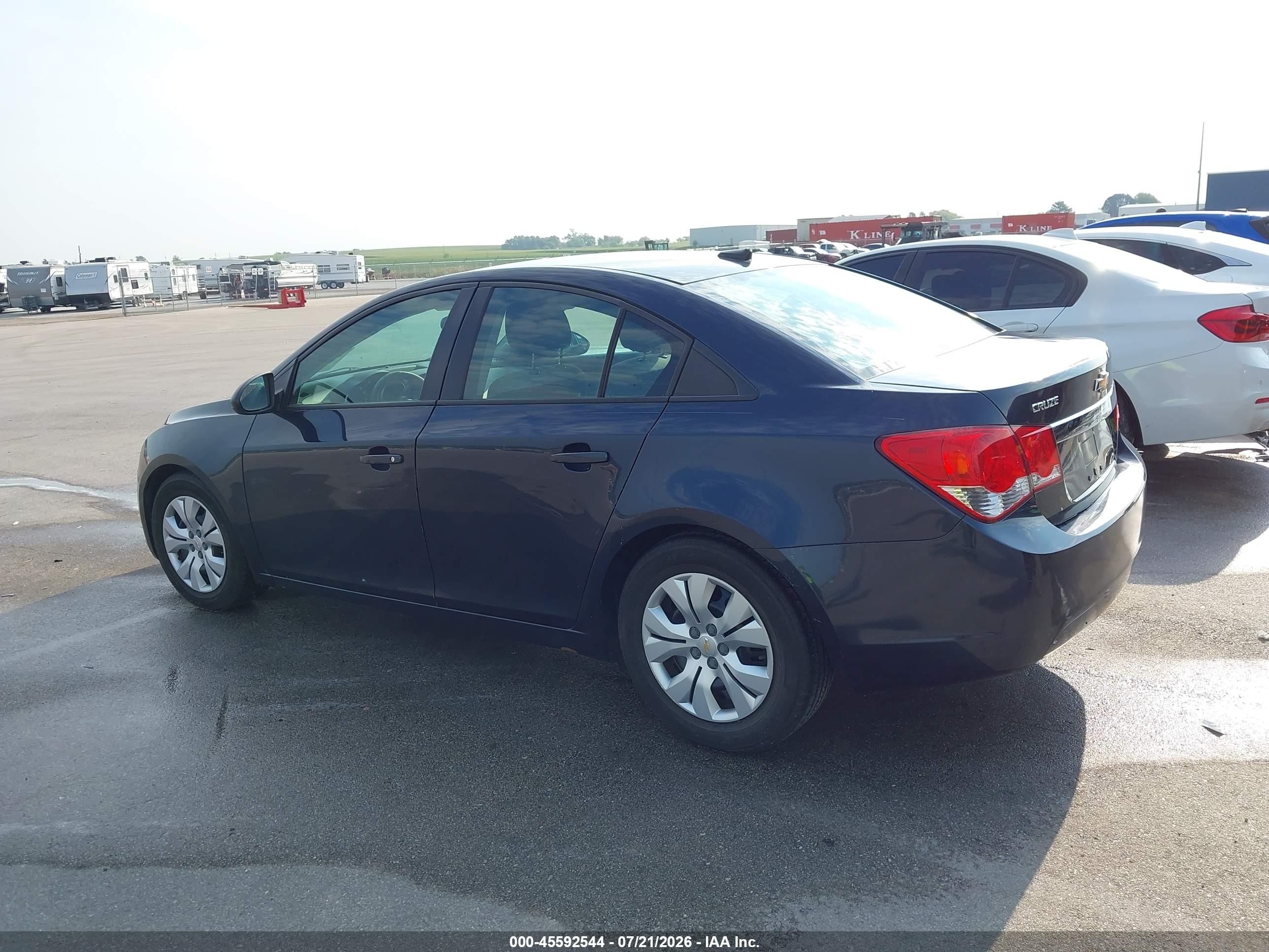 2014 Chevrolet Cruze Ls Auto Синий vin: 1G1PA5SH8E7414436